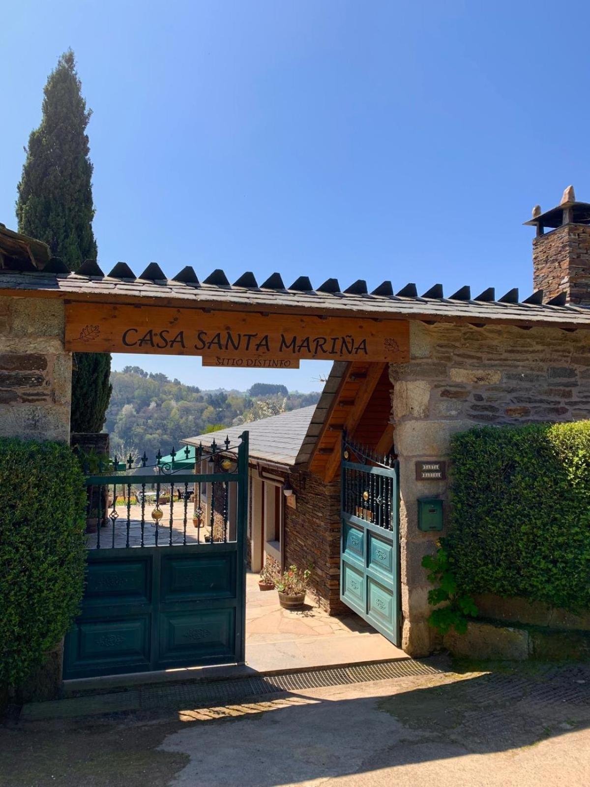 Casa Rural Santa Marina Portomarin Εξωτερικό φωτογραφία